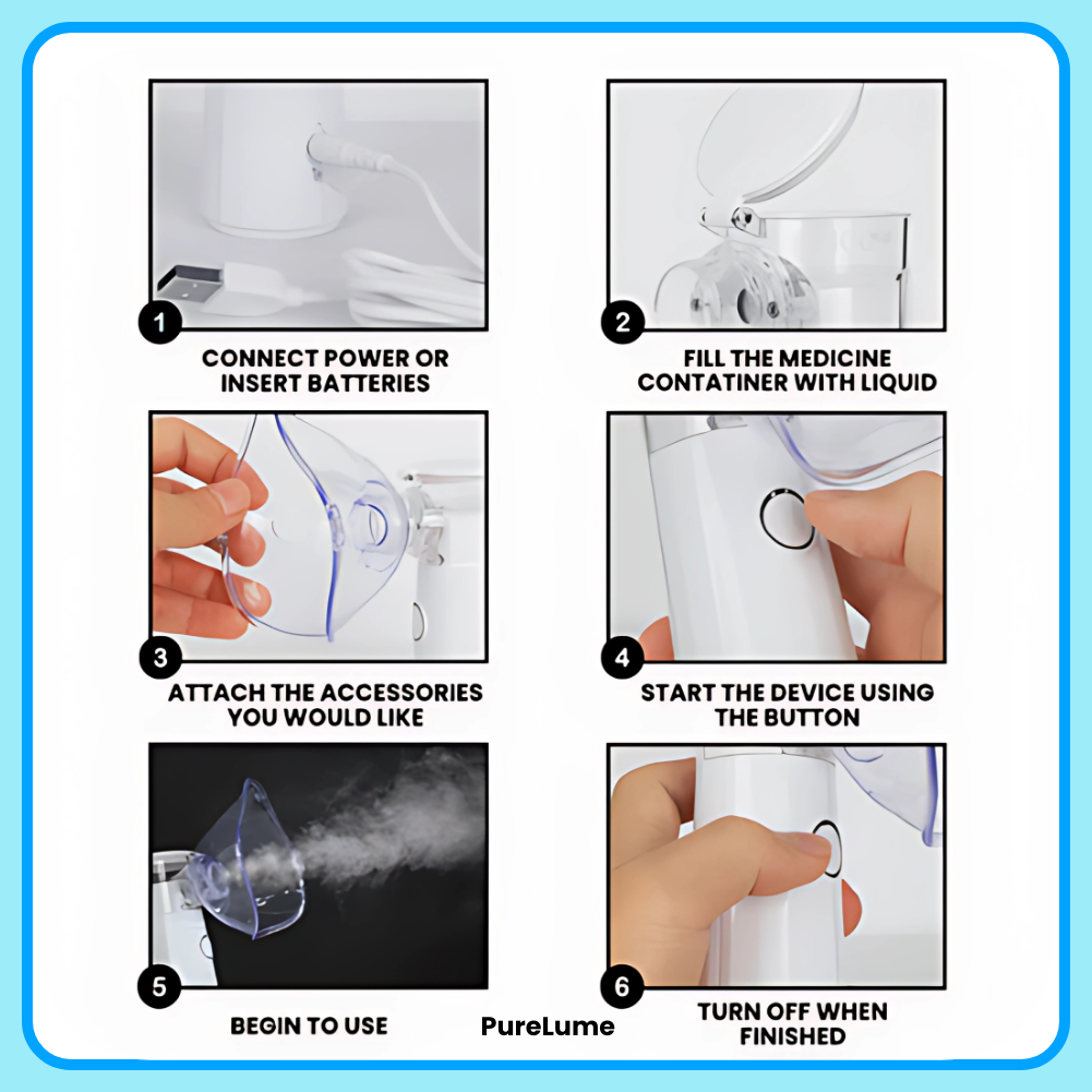 PureLume Portable Nebulizer